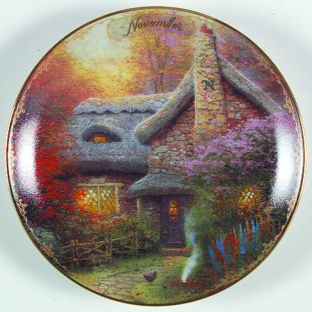 Simpler Times Calendar November-Autumn At Ashley's Cottage - No Box