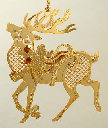 Baldwin Christmas Ornament Reindeer - No Box