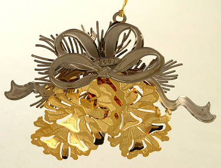 Baldwin Christmas Ornament Pinecones - Boxed