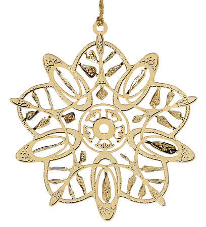 Baldwin Christmas Ornament Cortina Ice Flower - Boxed