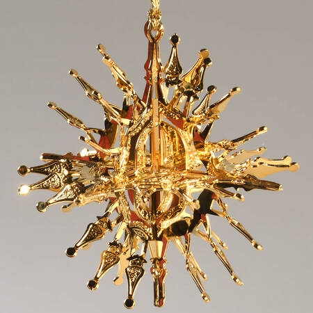 Baldwin Christmas Ornament Sunburst Snowflake - Boxed