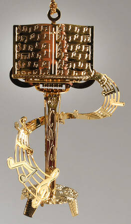 Baldwin Christmas Ornament Music Stand - Boxed