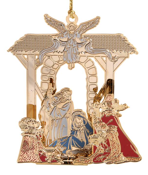 Baldwin Christmas Ornament Nativity - Boxed