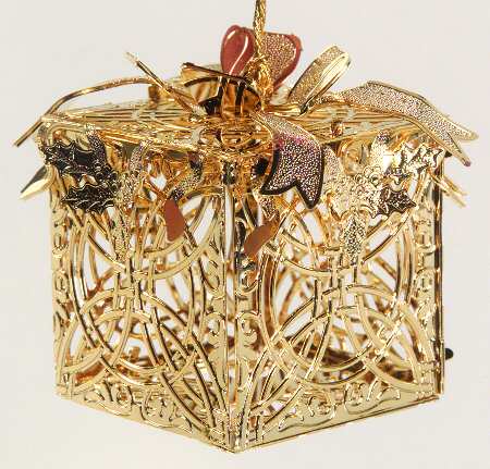 Baldwin Christmas Ornament Elegant Gift Box - Boxed