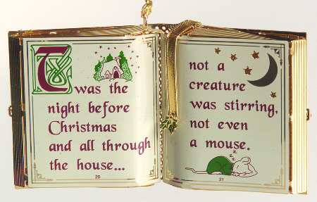 Baldwin Christmas Ornament Book - Boxed