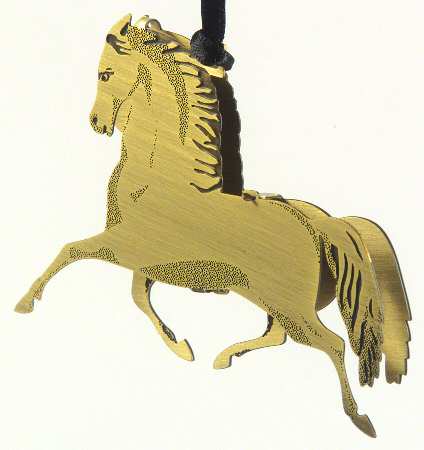 Baldwin Christmas Ornament Thoroughbred - Boxed