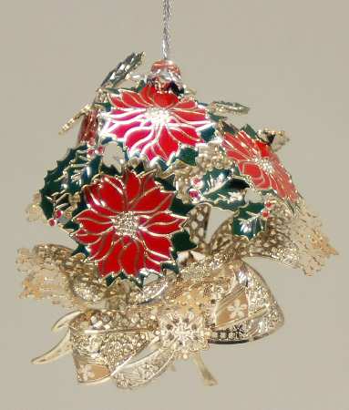Baldwin Christmas Ornament 3d Valencia Snowflake - Boxed