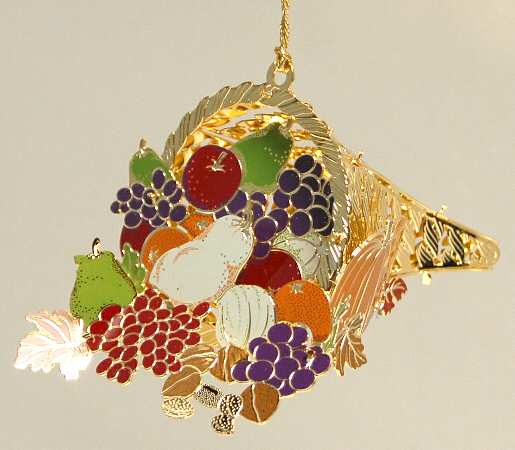 Baldwin Christmas Ornament Cornucopia - Boxed