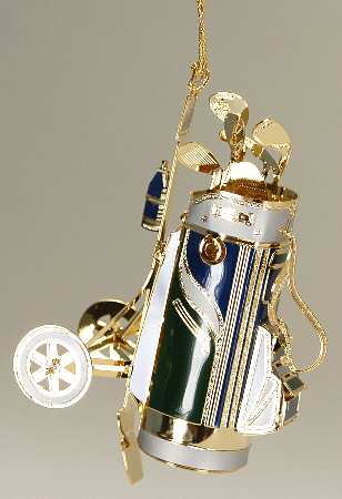 Baldwin Christmas Ornament Golf Bag - No Box