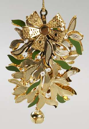 Baldwin Christmas Ornament Mistletoe - Boxed