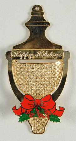 Baldwin Christmas Ornament Holiday Door Knocker - No Box