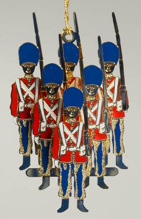 Baldwin Christmas Ornament Toy Soldiers - No Box