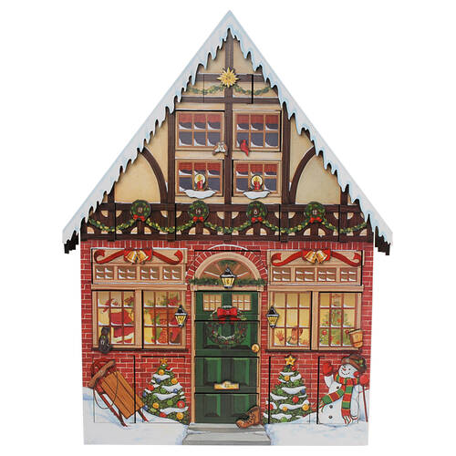 Traditions Advent Calendars Christmas House Calendar - Boxed