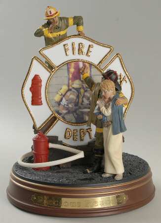 Firefighters A Tradition of Bravery Precious Rescue - Boxed