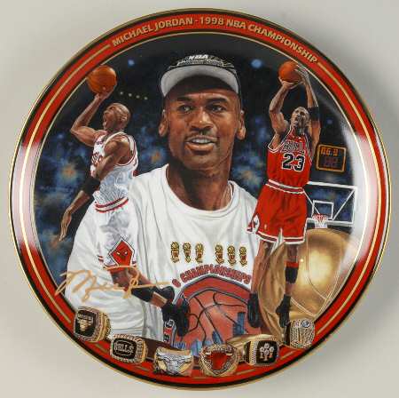 Michael Jordan Above All a Champion by Bradford Exchange