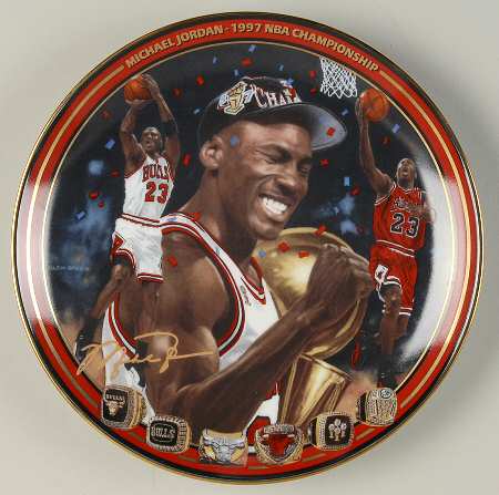 Michael Jordan Above All a Champion 1997 Nba Championship - No Box