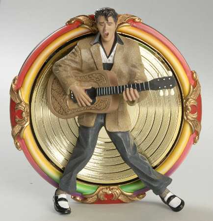 Elvis King of Rock N Roll by Bradford Exchange