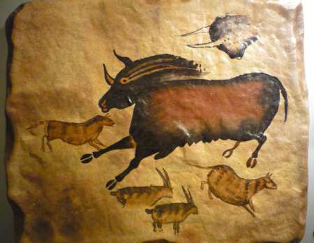 Dawn of Man Leaping Bull - No Box