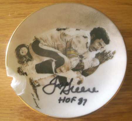 Nfl 75th Anniversary Mini Plate Joe Green - No Box