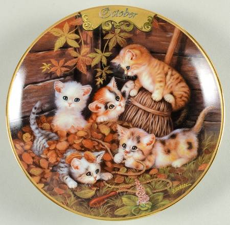 Timeless Tales Purr October-In The Leaves - No Box