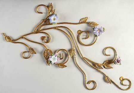 Blossoms of Tranquility Wall Decor Art Trellis - No Box