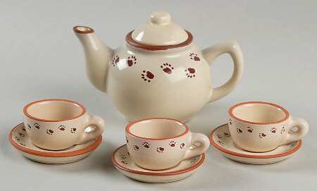 Friends of Boyds Brewin F.O.B. Mini-Tea Set - With Box