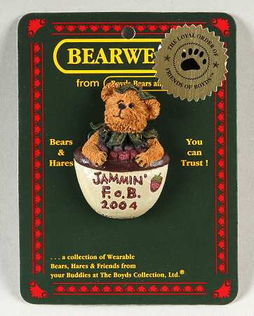Friends of Boyds Bearie-Pin - Boxed