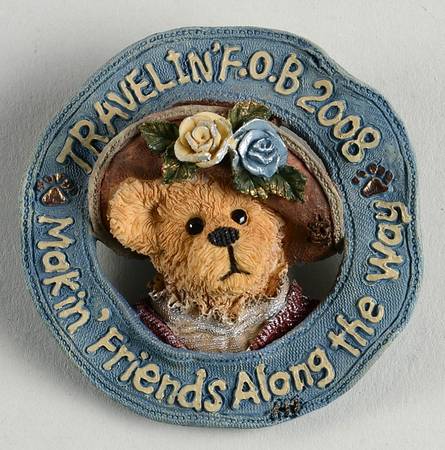 Friends of Boyds 2008 - Travelin Fob Pin - No Box