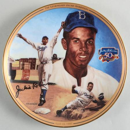 Legendary Jackie Robinson by Bradford Exchange