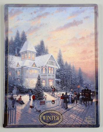 Timeless Seasons Clock Winter - No Box
