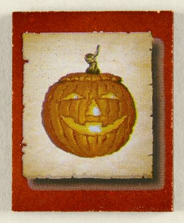 Simpler Times Calendar Pumpkin Tile - No Box