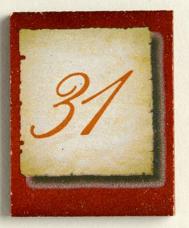 Simpler Times Calendar #31 Tile - No Box