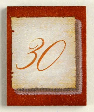 Simpler Times Calendar #30 Tile - No Box