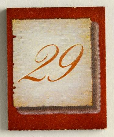 Simpler Times Calendar #29 Tile - No Box 42