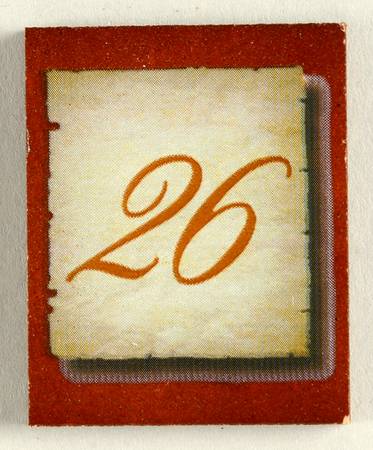Simpler Times Calendar #26 Tile - No Box