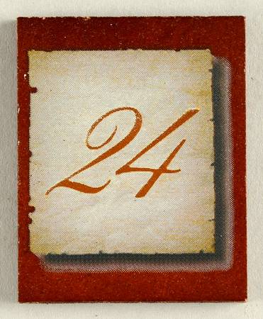 Simpler Times Calendar #24 Tile - No Box