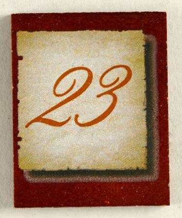 Simpler Times Calendar #23 Tile - No Box