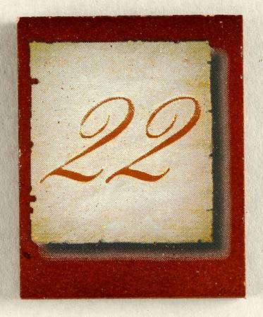 Simpler Times Calendar #22 Tile - No Box