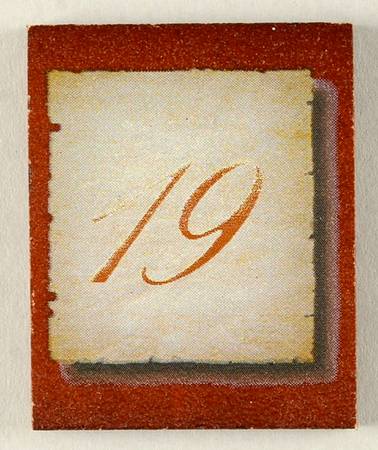 Simpler Times Calendar #19 Tile - No Box