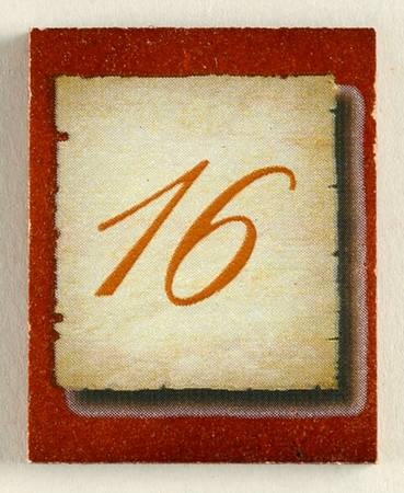 Simpler Times Calendar #16 Tile - No Box