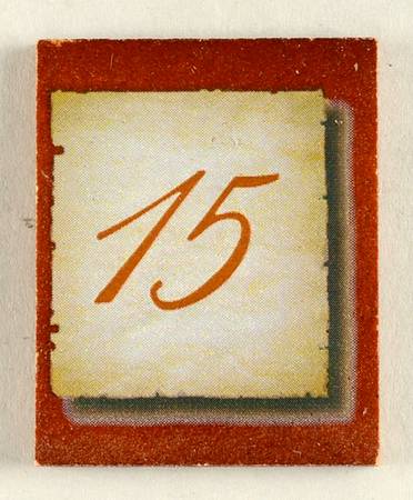 Simpler Times Calendar #15 Tile - No Box