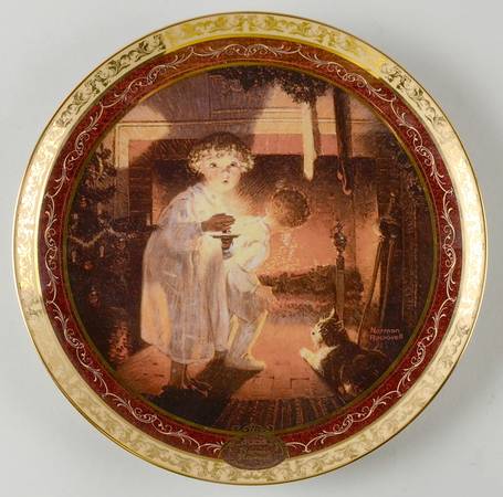 Rockwell's Christmas Memories by Bradford Exchange