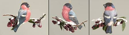 Winter Garden Feathered Friends by Bradford Editions
