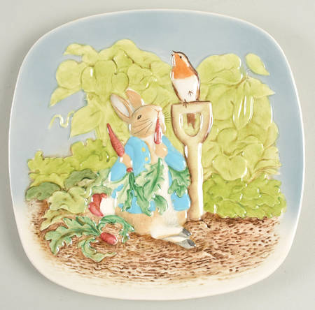Beatrix Potter Plates Peter Rabbit Plaque-2nd Ver - Boxed by Beswick