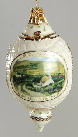 Irish Blessings Ornament Collection by Bradford Editions