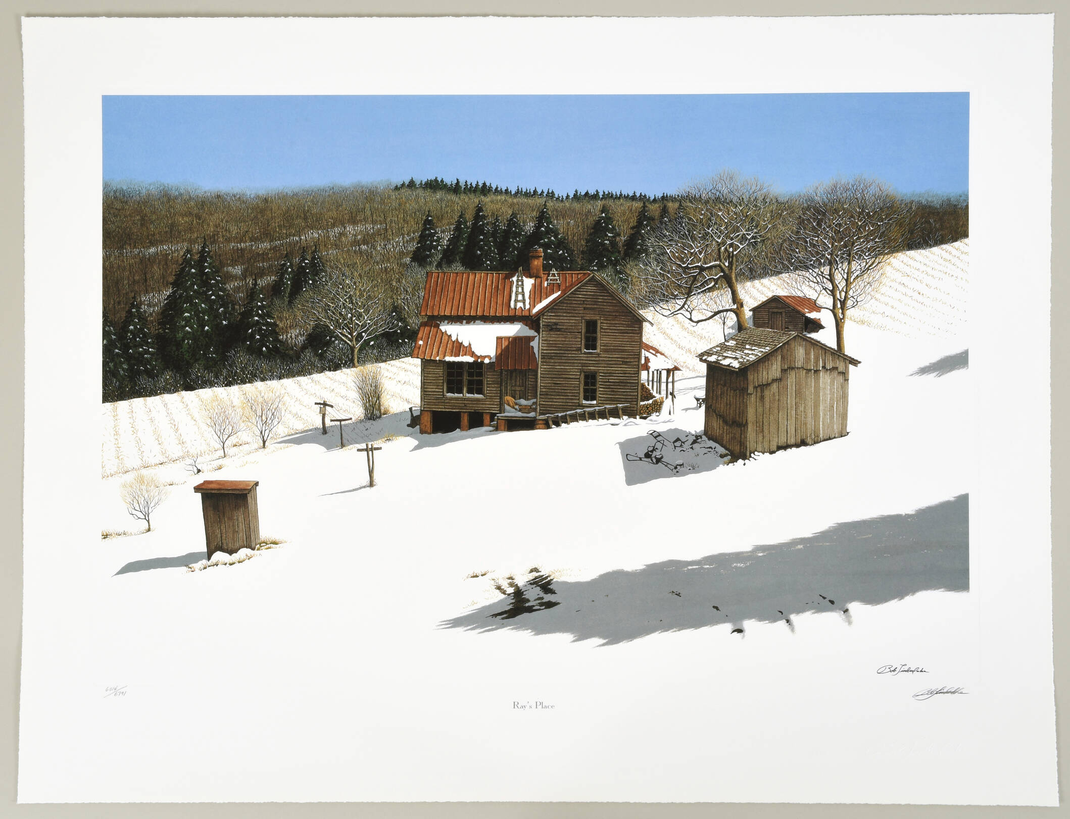 Bob Timberlake Prints Ray's Place - With Box