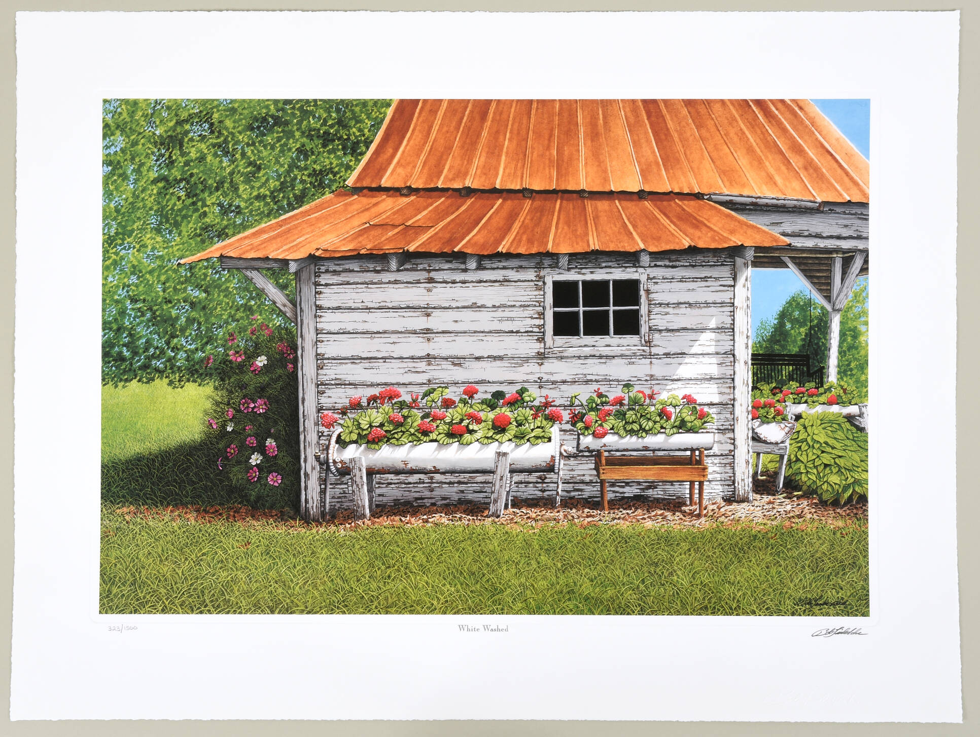 Bob Timberlake Prints White Washed - Boxed