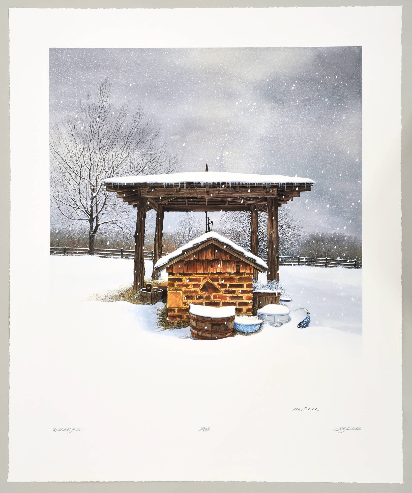 Bob Timberlake Prints Well At The Studio - Boxed