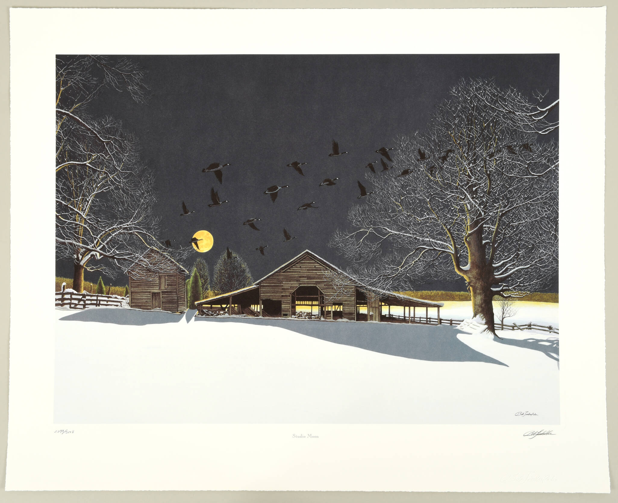 Bob Timberlake Prints Studio Moon - No Box