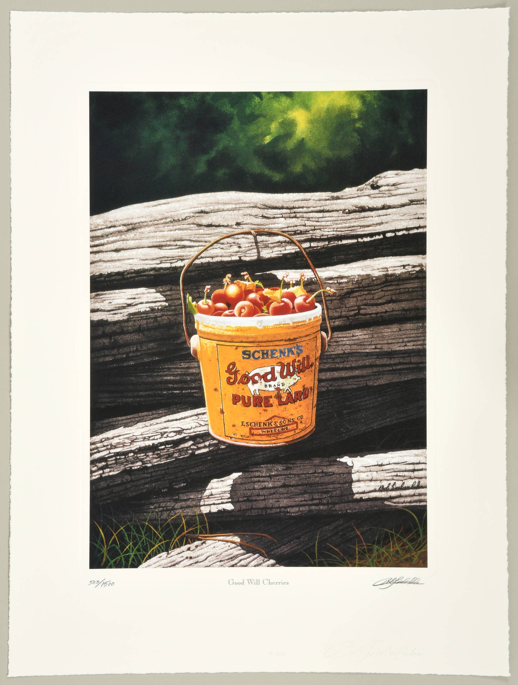 Bob Timberlake Prints Good Will Cherries - Boxed